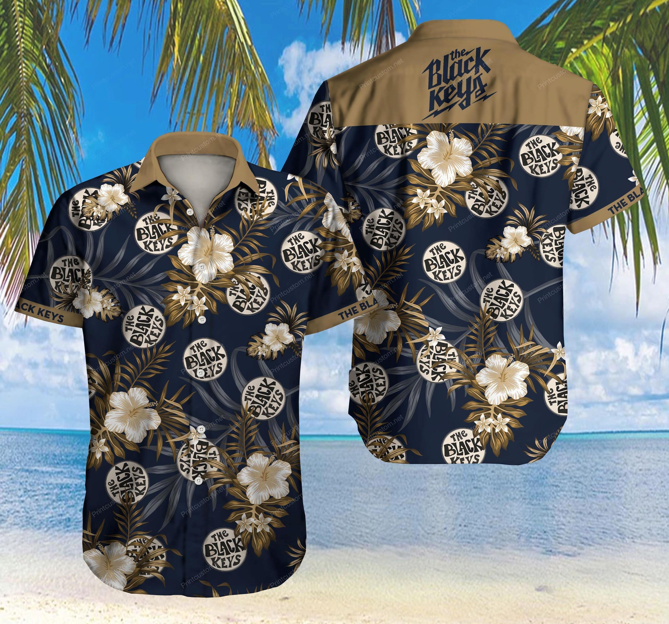 Black Keys Hawaiian Shirt Ha95254