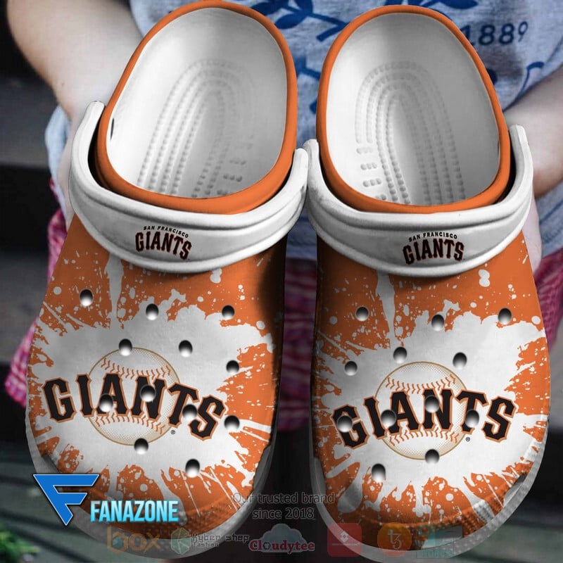 San Francisco Giants MLB Sport Crocs Clogs Crocband Shoes Comfortable For Men Women and Kids 2