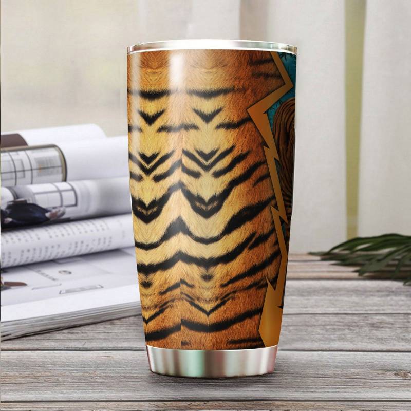 Artsyhomes [Tumbler] Mighty Tiger Stainless Steel-358