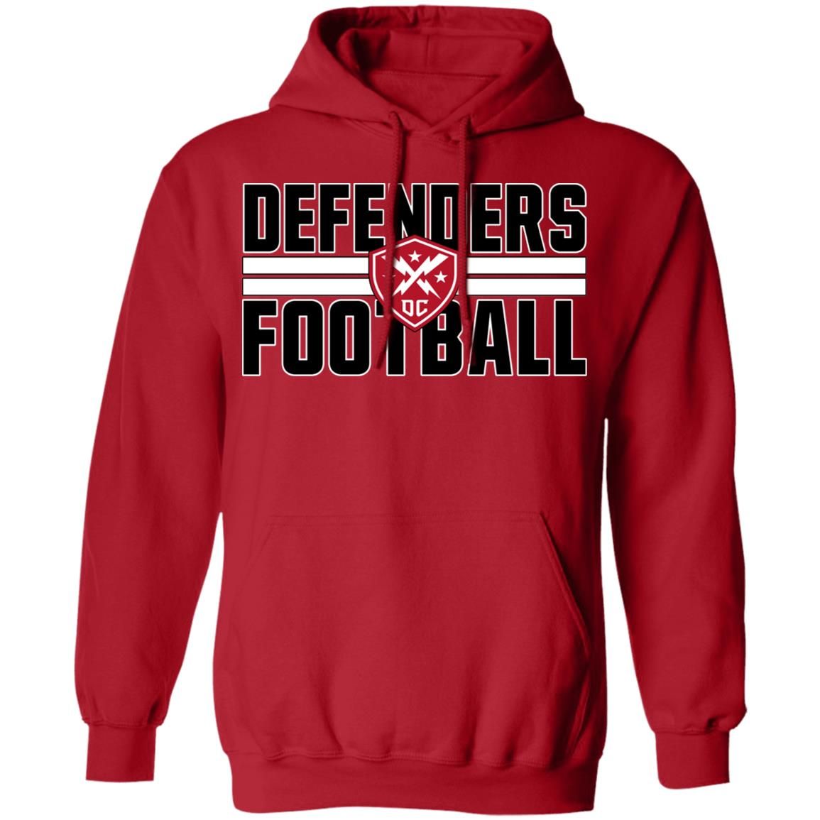 Xfl Merch DC Defenders Headline Hoodie Red – Araucas Shop