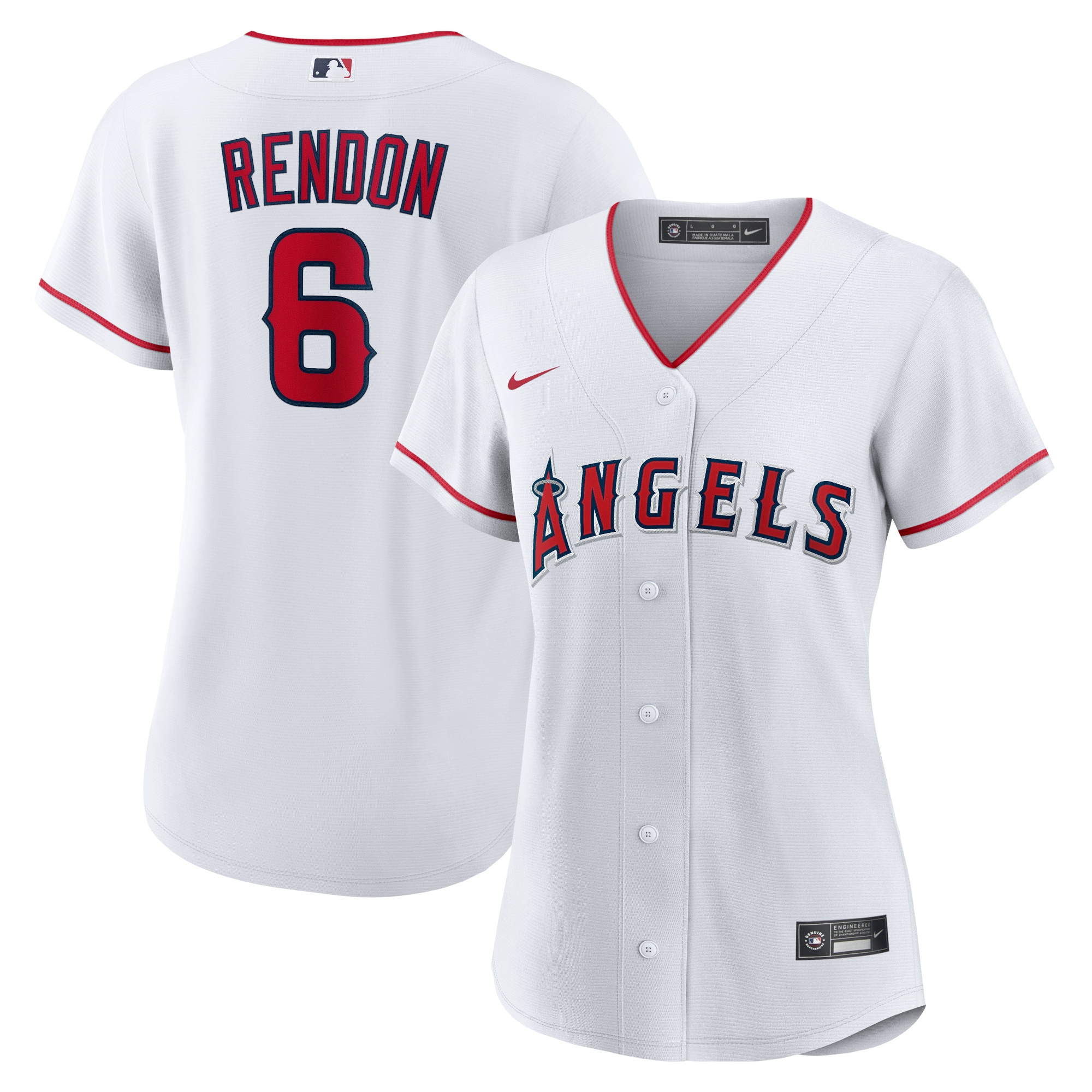 Women’s Los Angeles Angels Anthony Rendon White Home Player Jersey