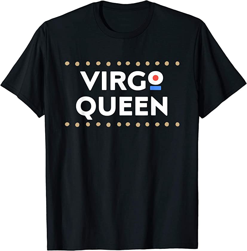 Virgo Queen African American Pride Black Woman Melanin T-Shirt