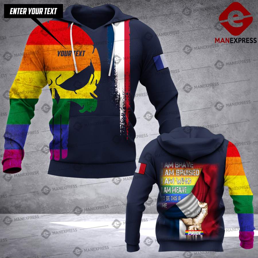 VH CUSTOMIZE LGBT FRANCE FRENCH  0604 – 3D ALL OVER PRINT