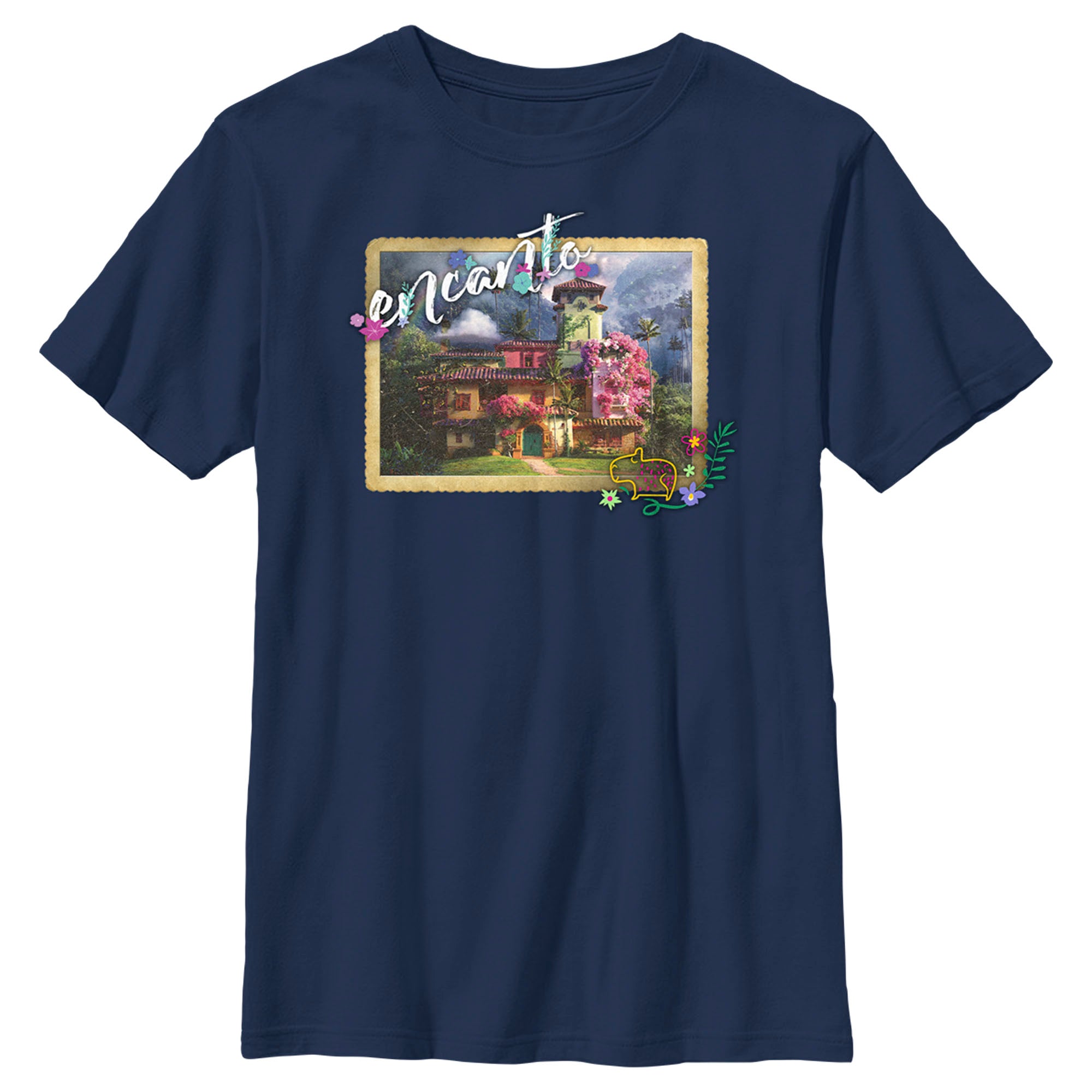 Boy’S Encanto Postcard From A Magical Casa T-Shirt