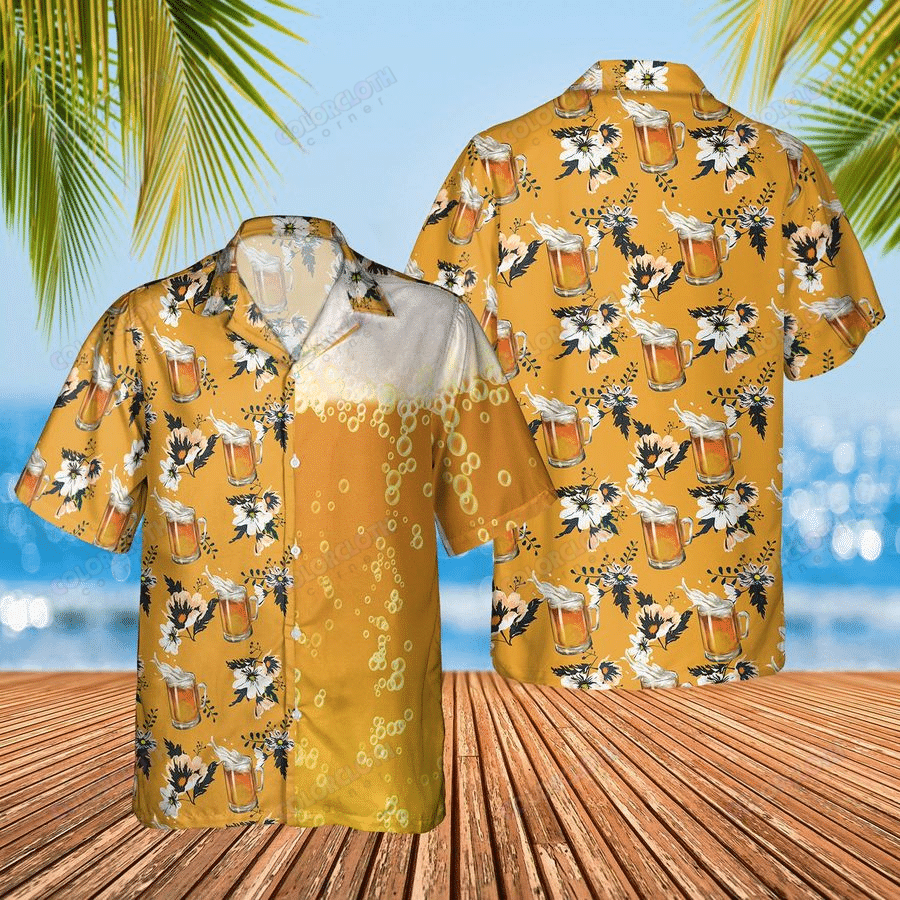 Beer Flower Hawaii Shirt Hawaii For Hawaii Aloha Ha28610