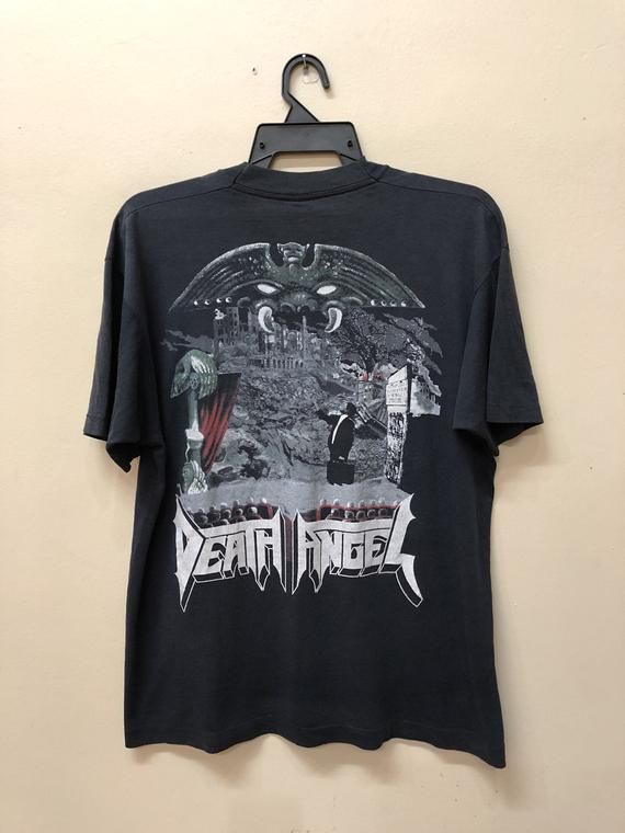 Vintage Death Angel World Tour 1990 Metallica Smashing Pumpkins Alice ...