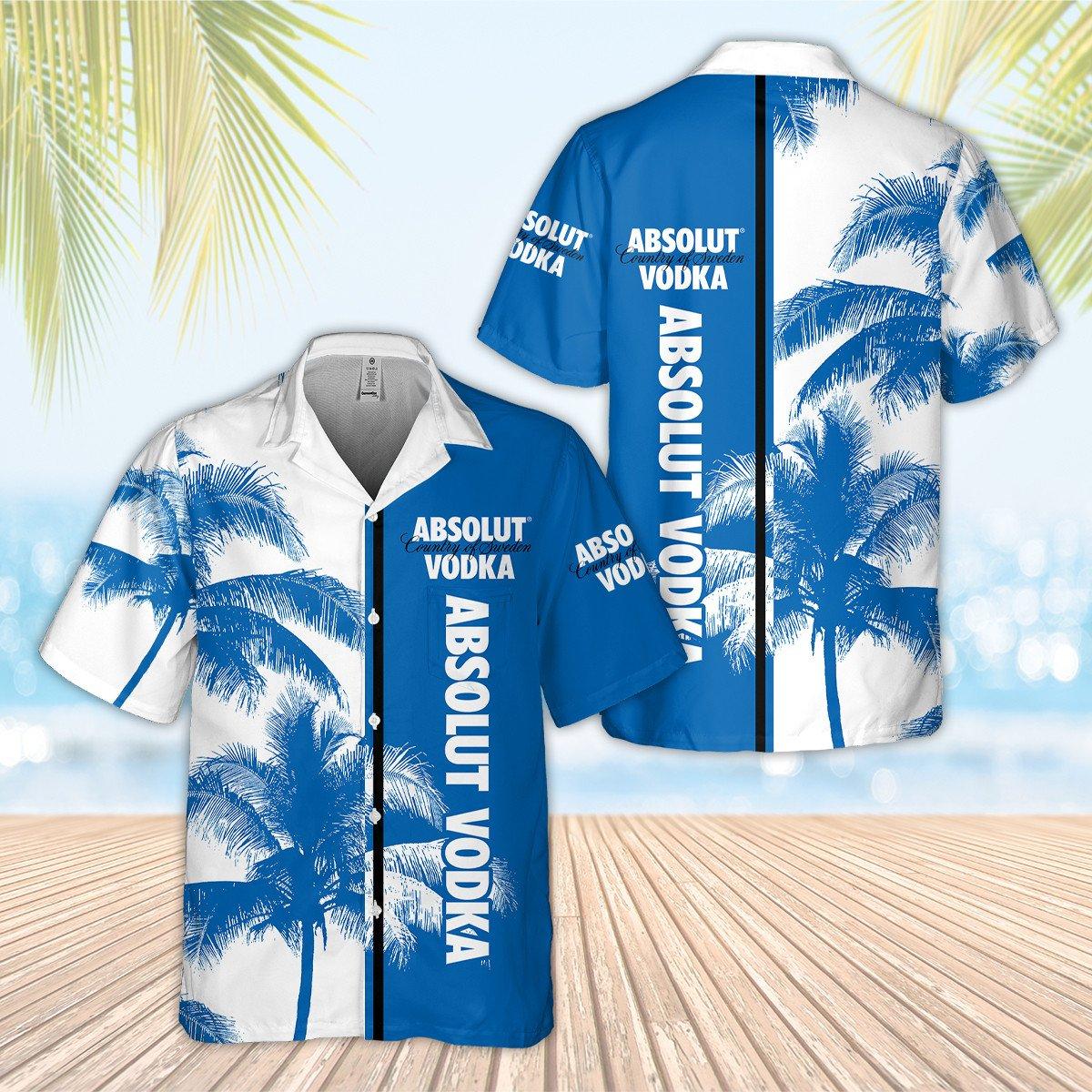 Absolut Vodka Hawaii Shirt Ha34948