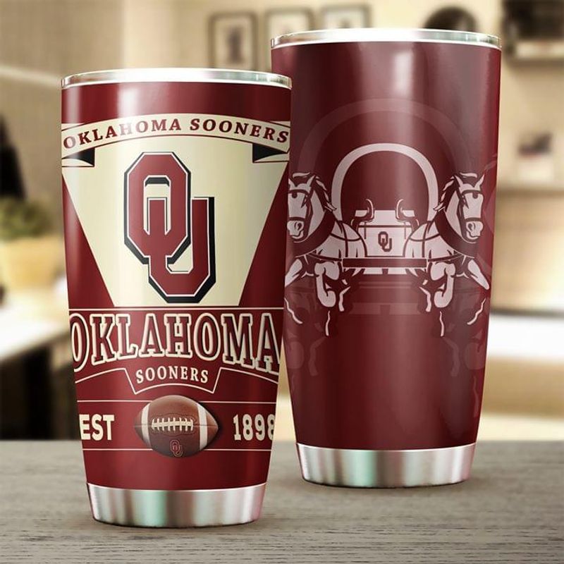 Oklahoma Sooners Fans Tumbler 20Oz