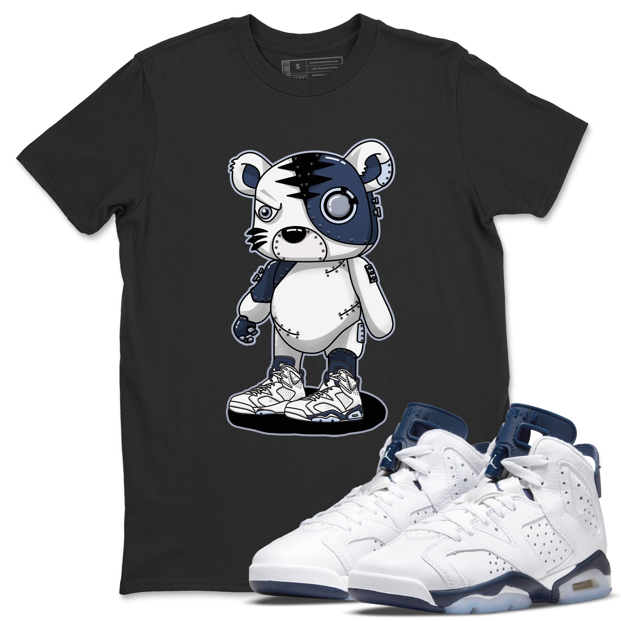 Cyborg Tiger T-Shirt – Air Jordan 6 Midnight Navy