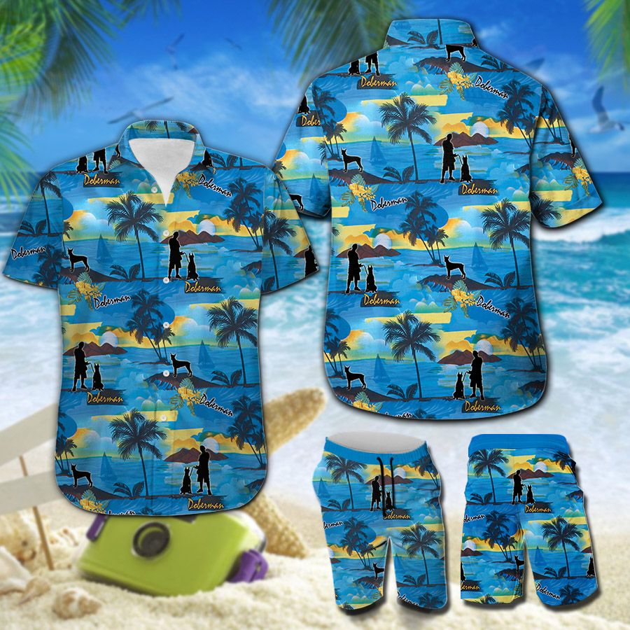 Doberman Hawaii Shirt 211 Ha90546