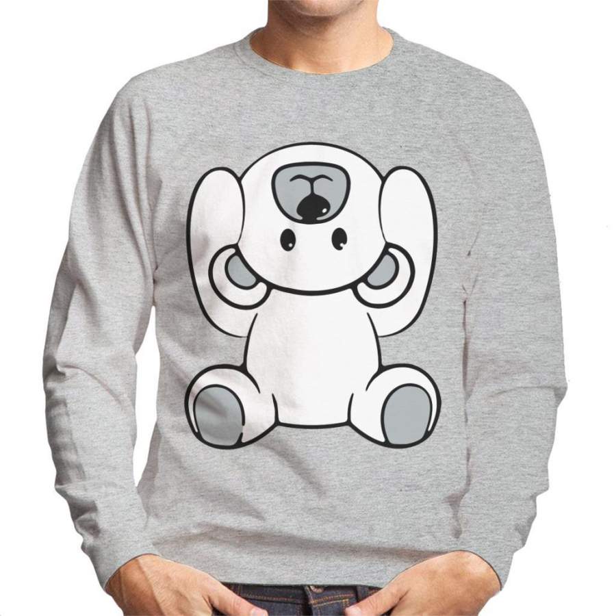 Topsy Turvy Bear Men’s Sweatshirt