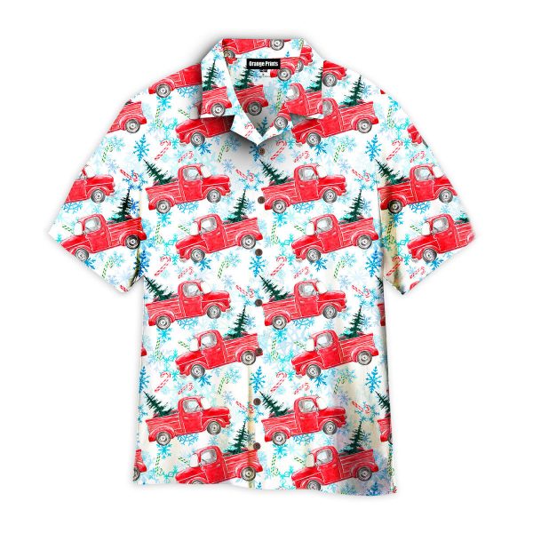 Vintage Truck Winter Christmas Hawaii Shirt For Men Women Ha62844