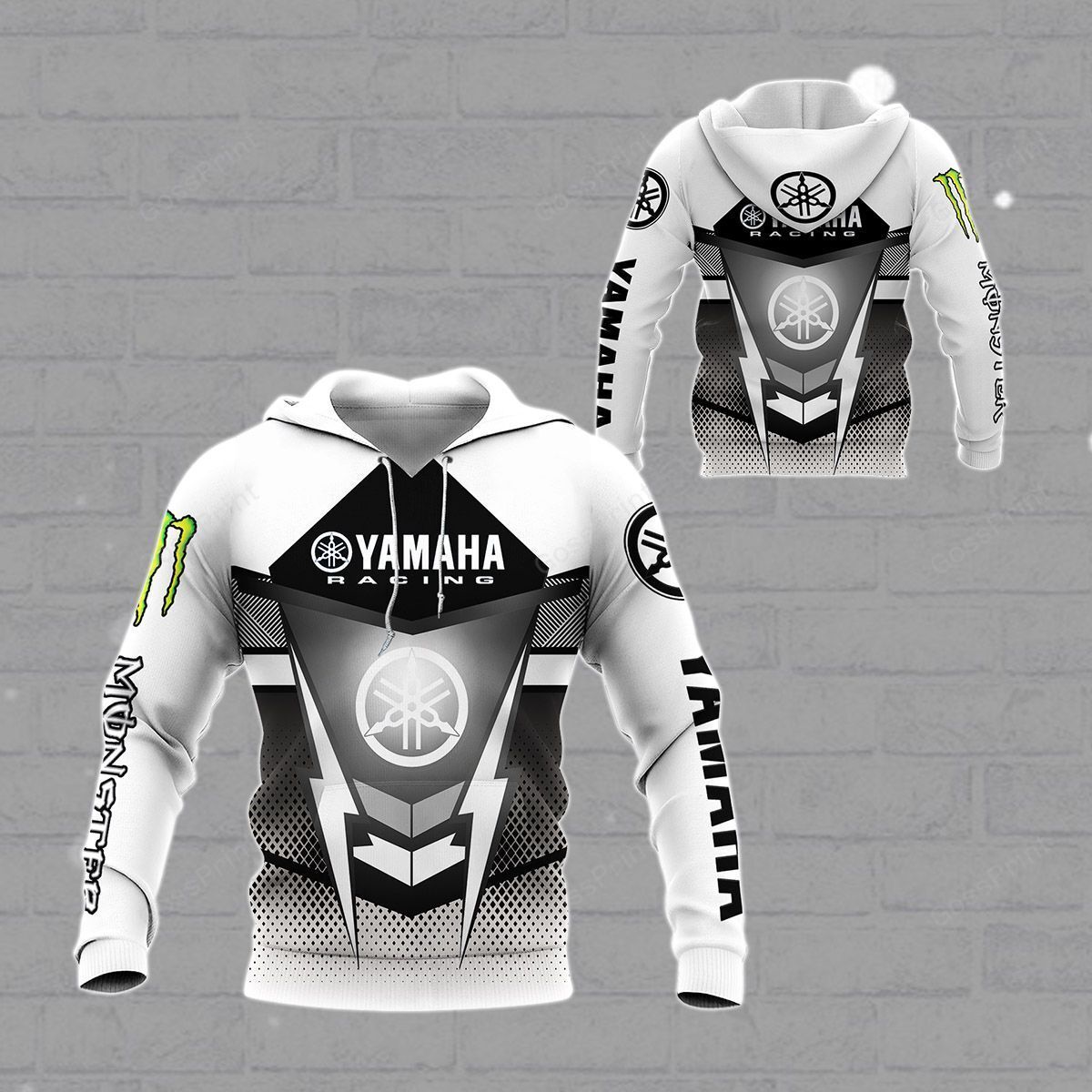 3D All Over Printed Yamaha Racing Shirts Ver 107