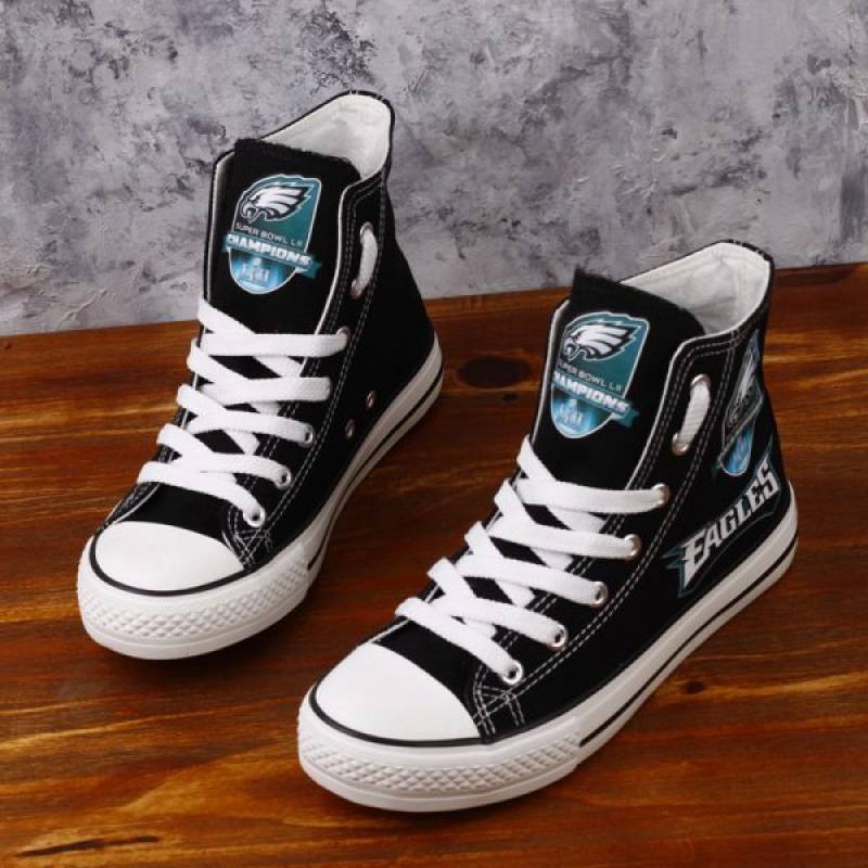 Philadelphia Eagles Canvas Shoes, Eagles Sneakers, Tennis Shoes