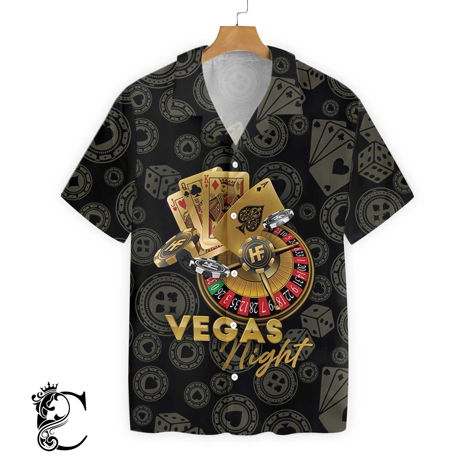 Vegas Night In Casino Ez30 0602 Hawaiian Shirt