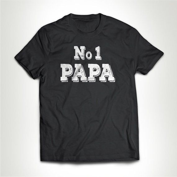No 1 Papa Number One Papa shirt