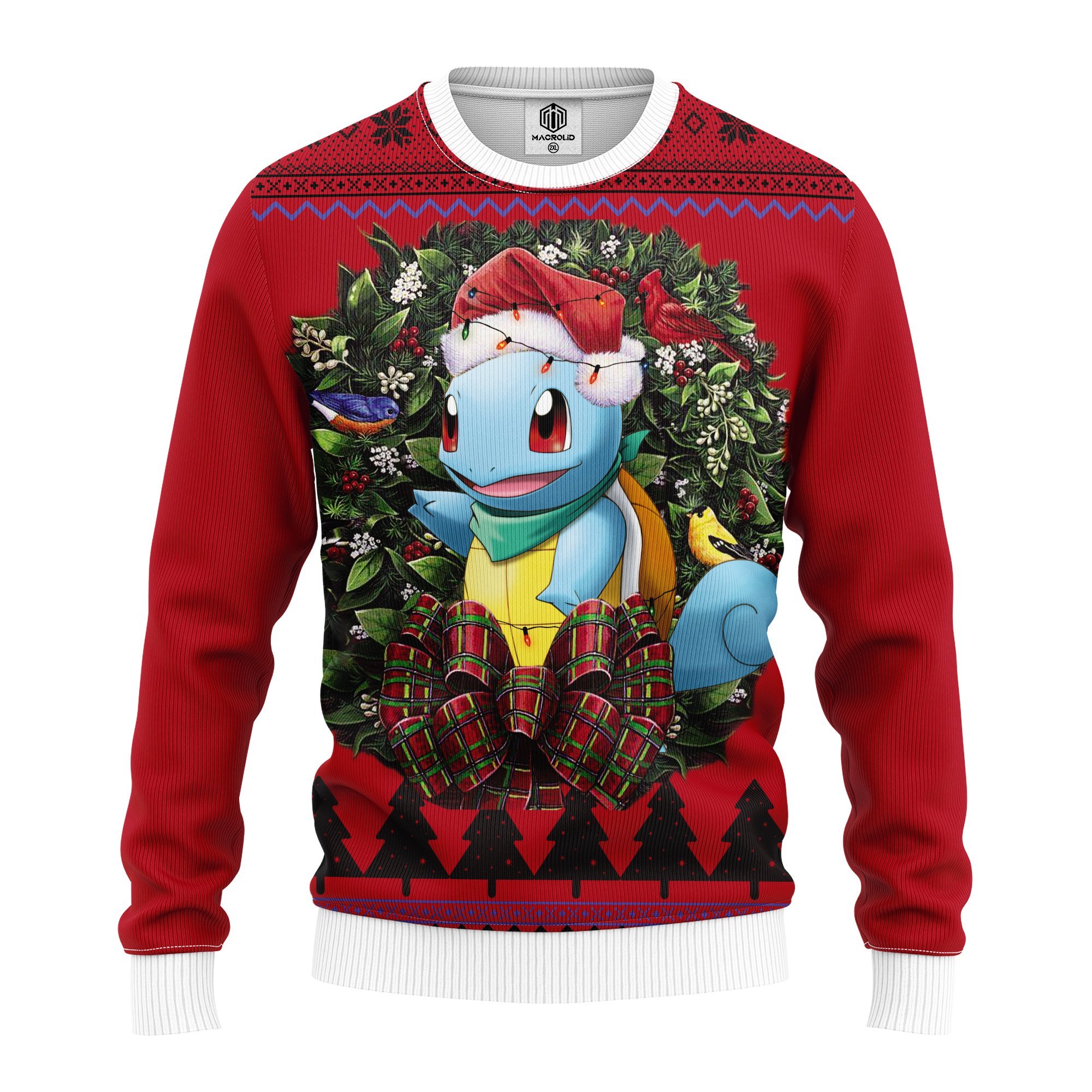 Squirtle Pokemon Mc Ugly Christmas Sweater – thanksgiving gift