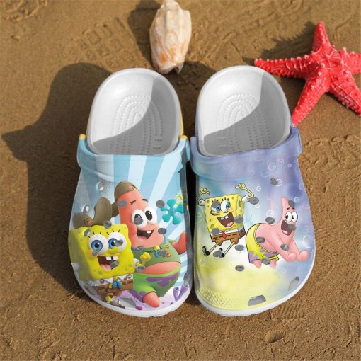 Spongebob Personalized Name Clog Shoes – Bigmeok