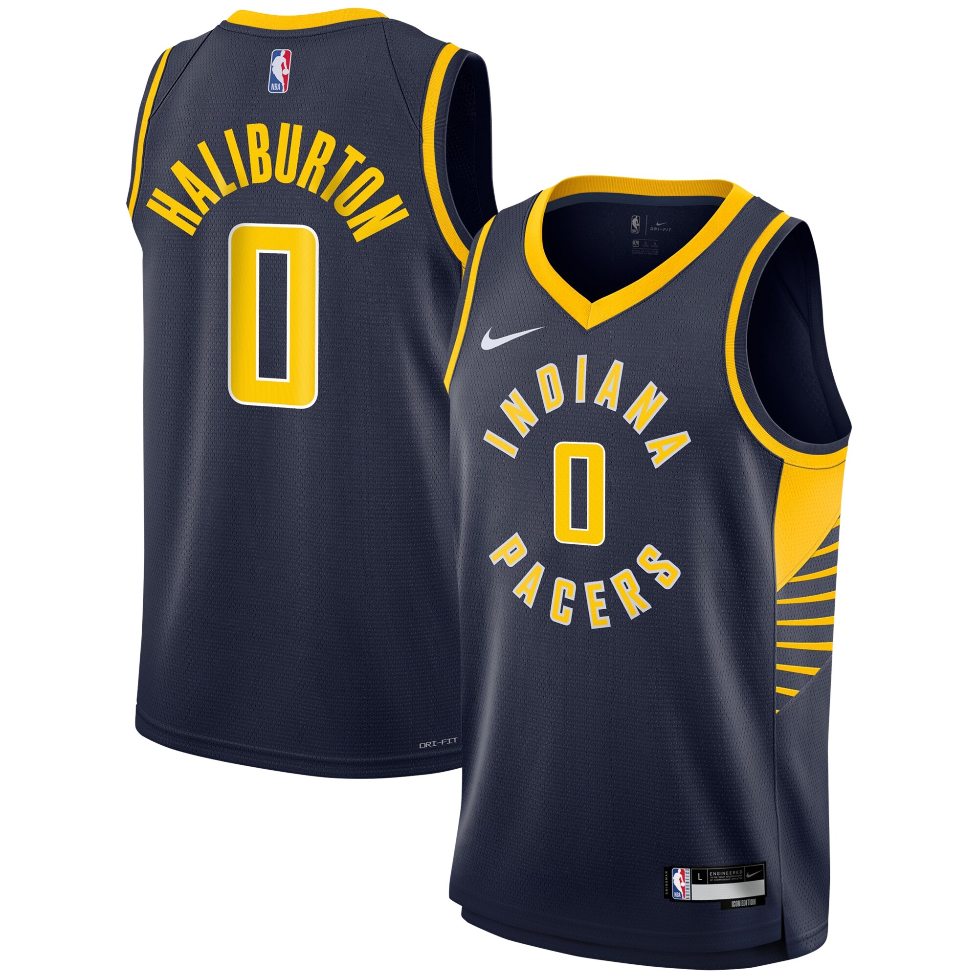 Tyrese Haliburton Indiana Pacers Youth Swingman Jersey – Icon Edition – Navy