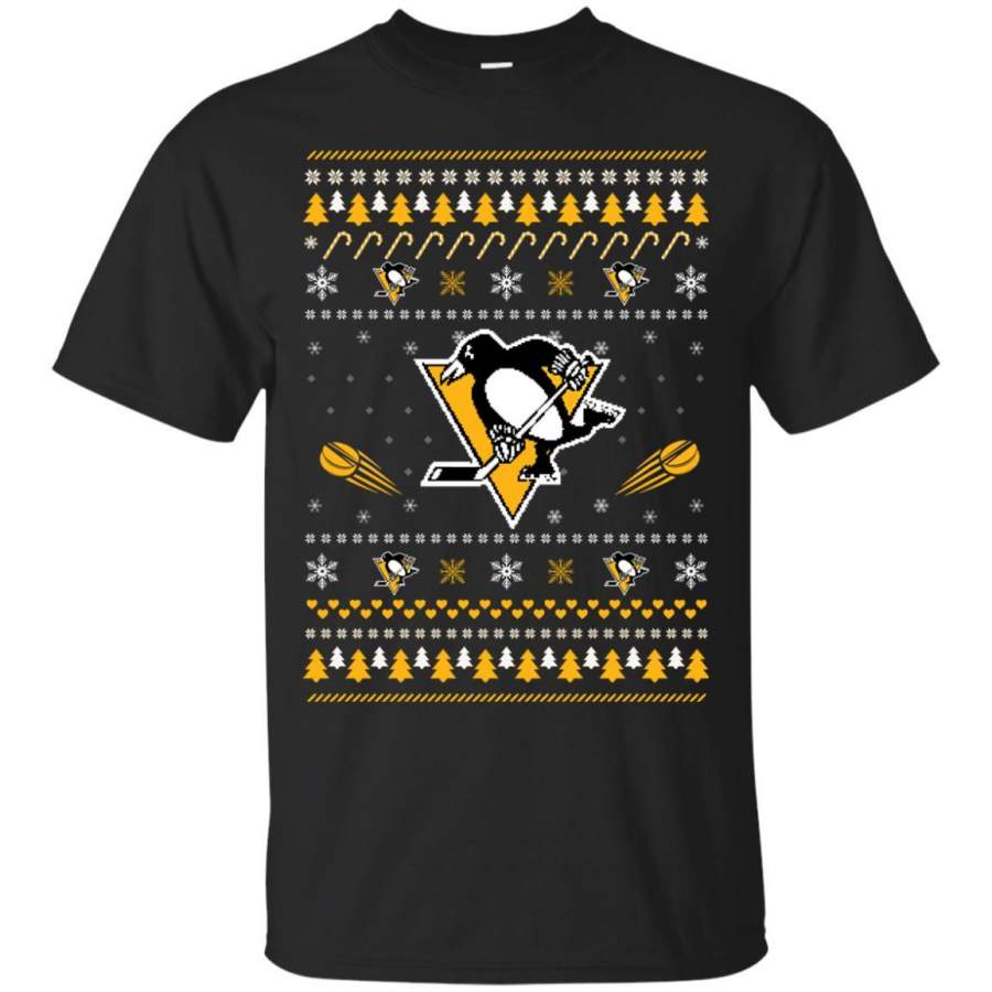 Pittsburgh Penguins Stitch Knitting Style T Shirt