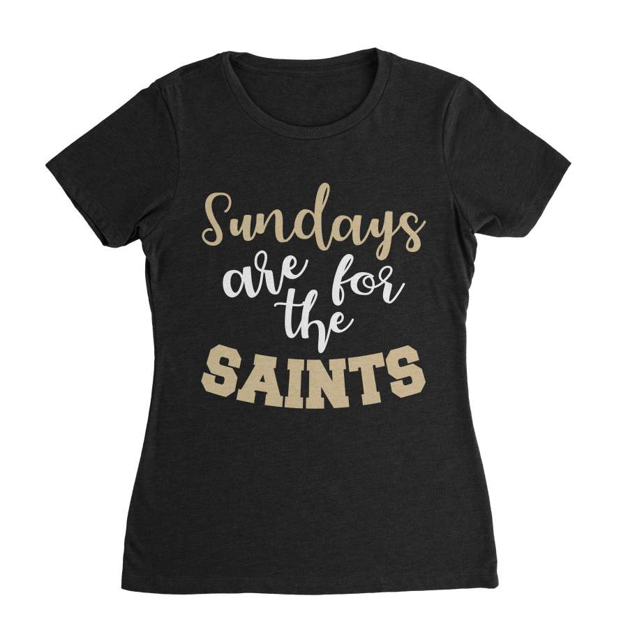 Sunday is for New Orleans Saints T-Shirt (Unisex)