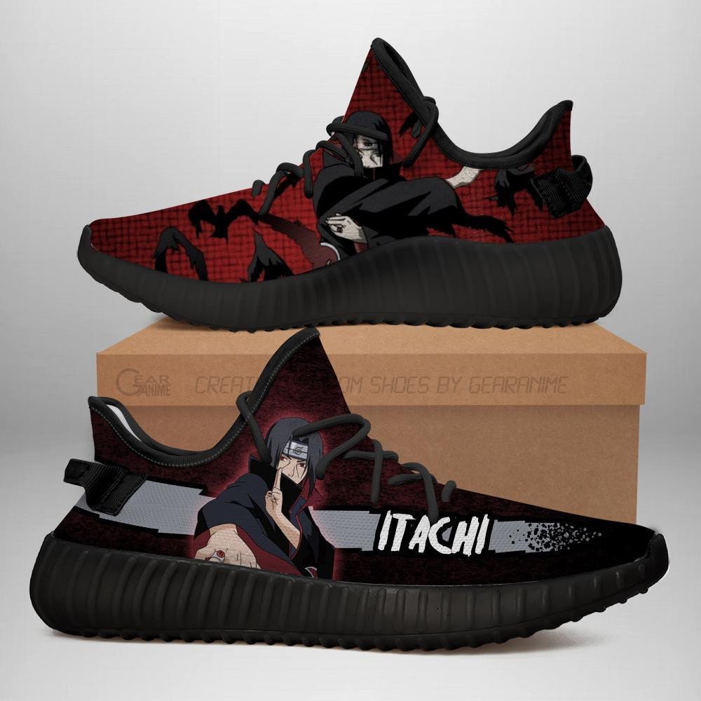 Akatsuki Itachi Yeezy Shoes Naruto  Art 27