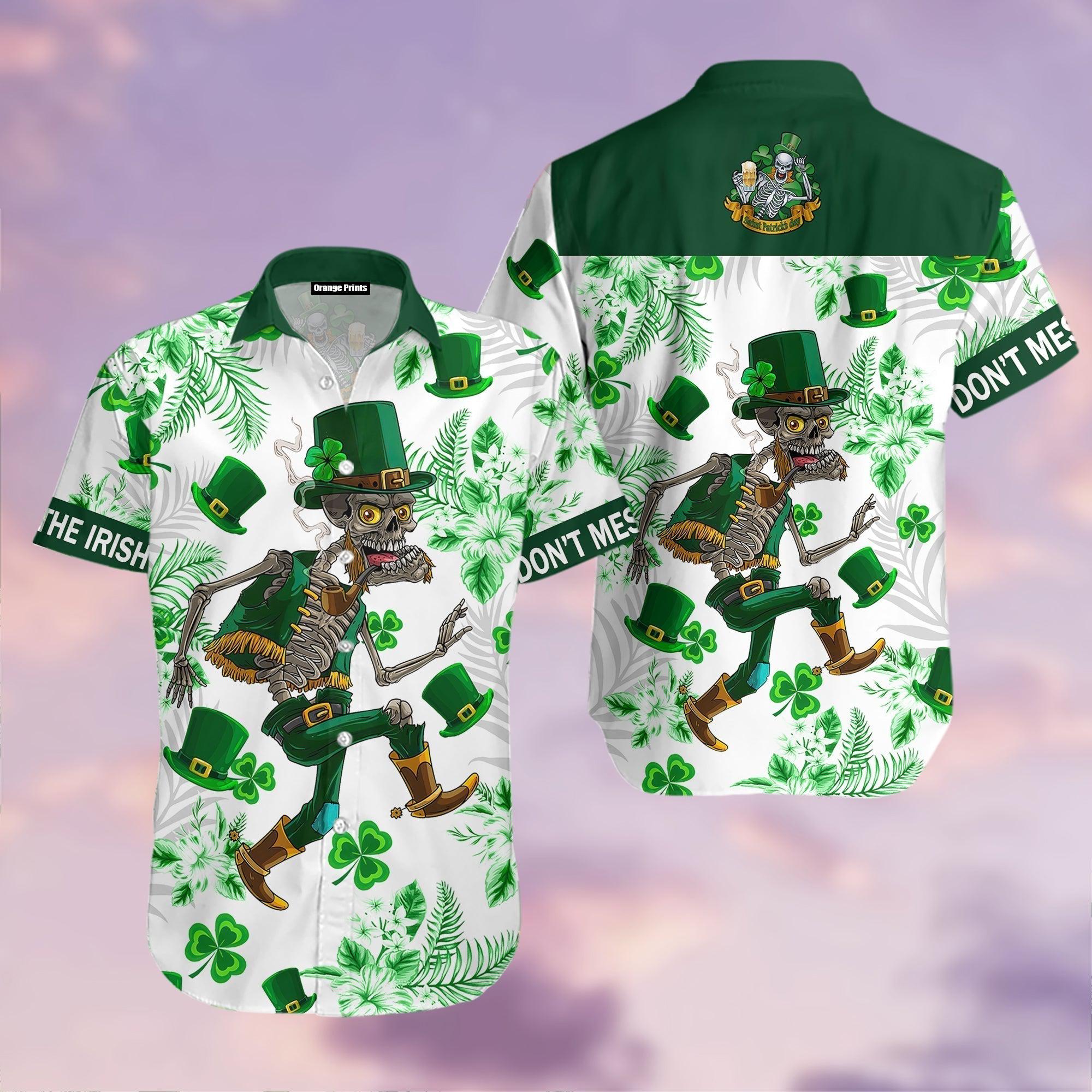 Dont Mess With The Irish St Patricks Day Hawaii Shirt For Men Women Ha79071