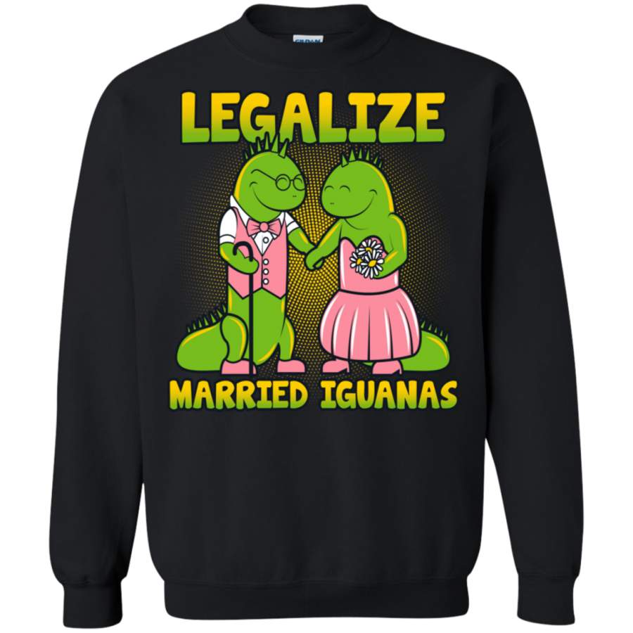 AGR Legalize Married Iguanas Sweatshirt