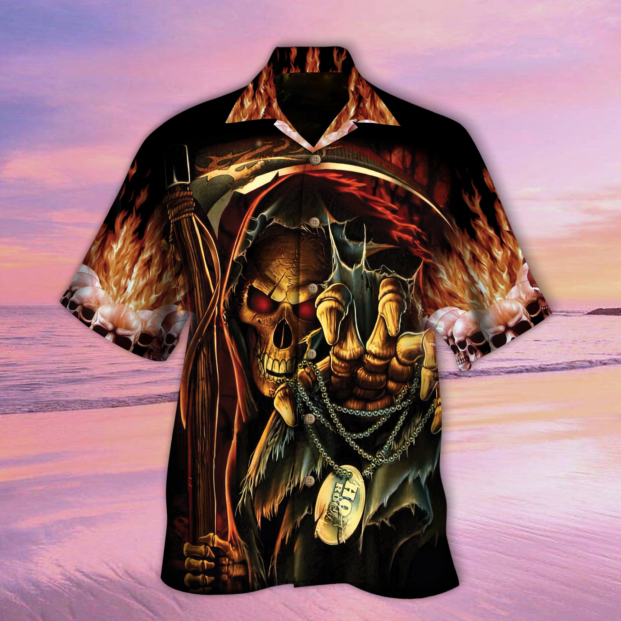 Angel Of Death Hawaiian Shirt – Mc0116