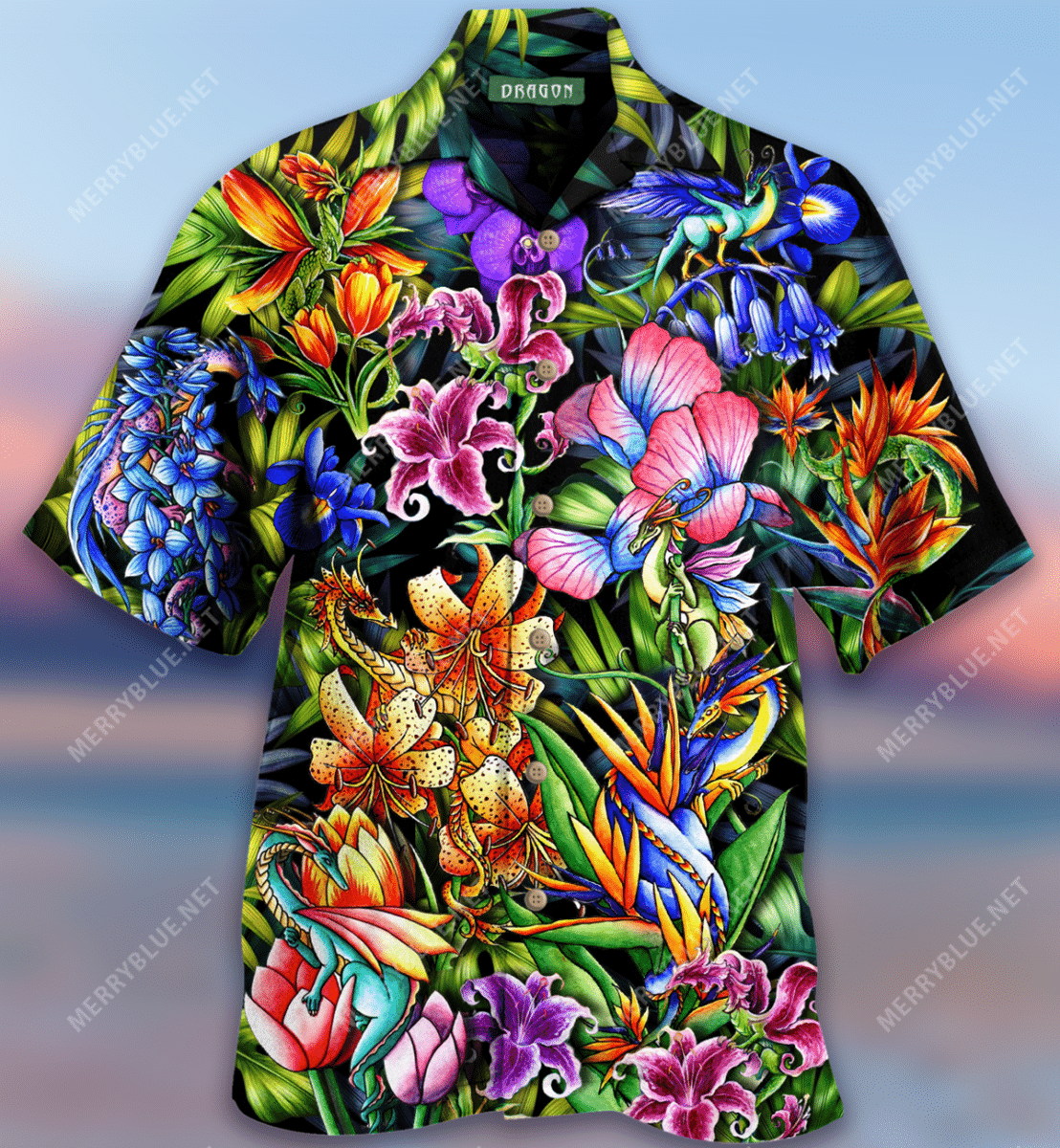 Order The Secret Floral Dragon Unisex Hawaii Shirt Ha31489