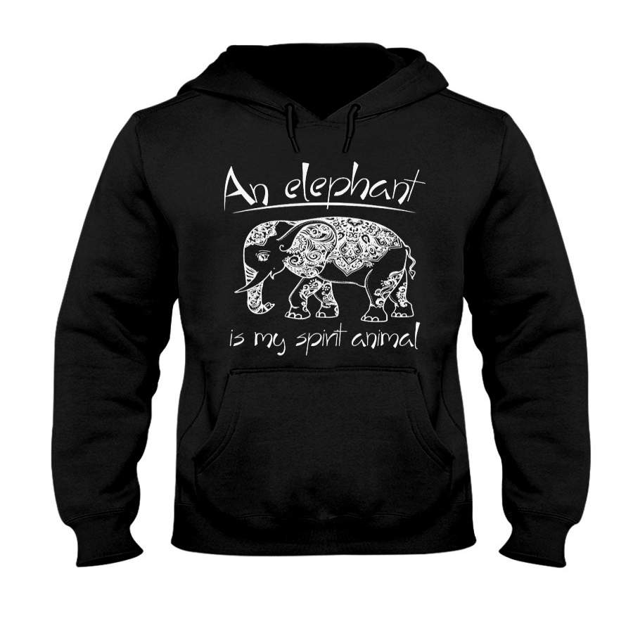 An Elephant Is My Spint Animal Custom Design Hoodie