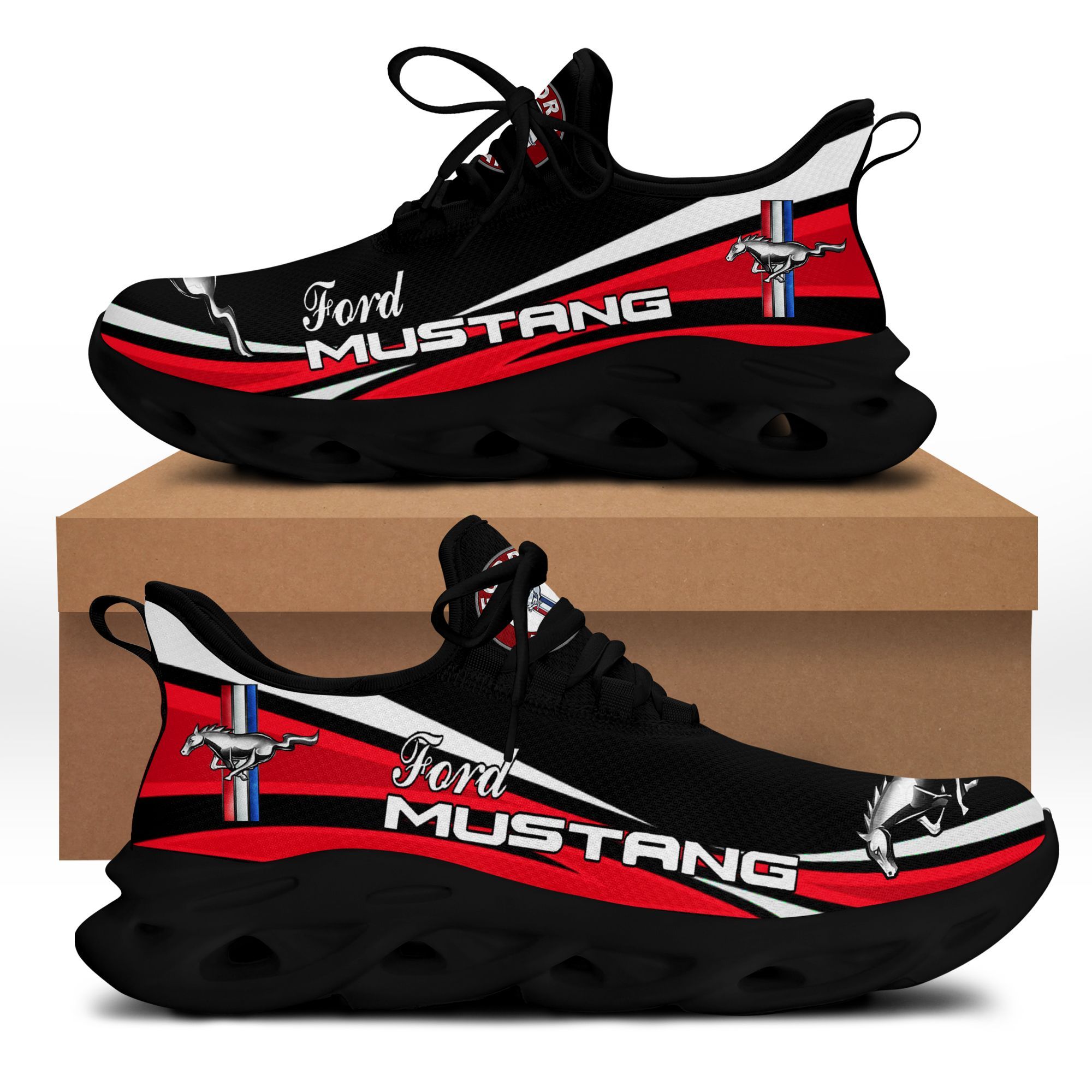 Ford Mustang PVT-LT BS Running Shoes Ver 4 (Red)