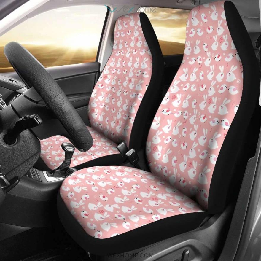 Bunny Rabbit Car Seat Covers Amazing Gift Ideas Unique Car Gift 2021