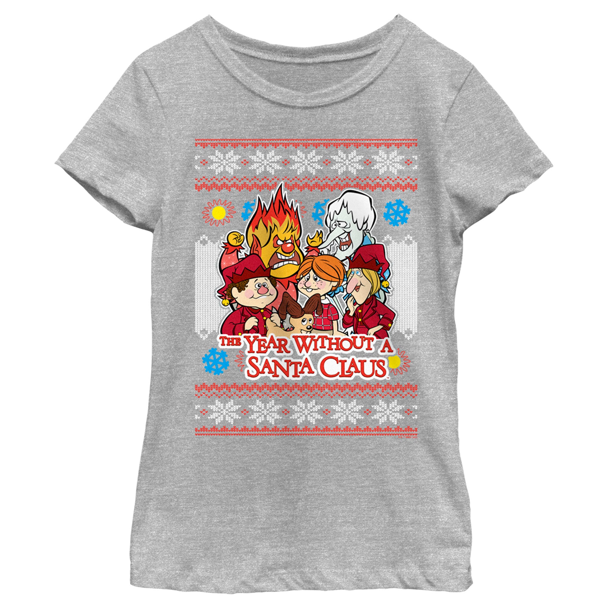 The Year Without A Santa Claus Girl’S Christmas Sweater  T-Shirt