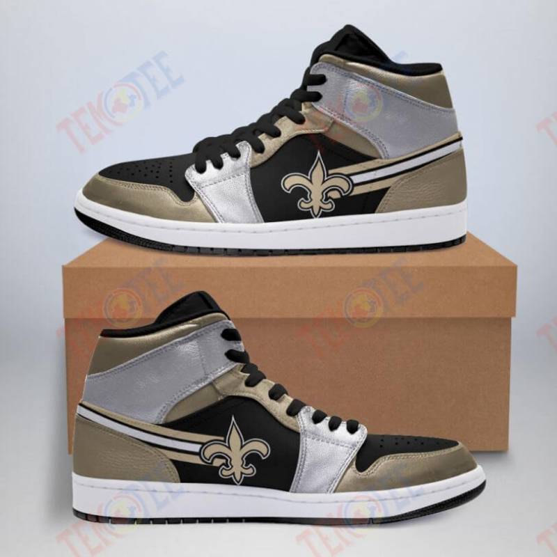 Mens Womens New Orleans Saints Jordan Sneakers Air Jordan Shoes TMT738