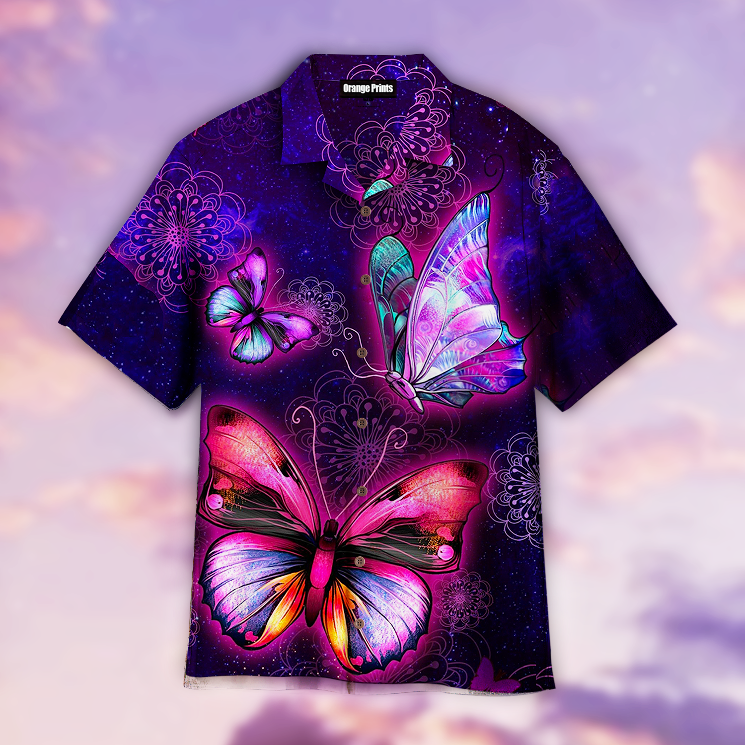 Butterfly Aloha Hawaii Shirts For Men And Women Ha4708