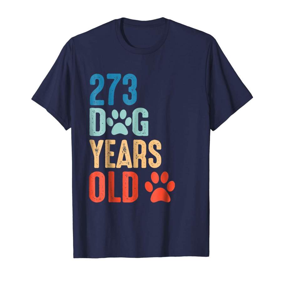 39 Years Old Shirt 39th Birthday Vintage 273 Dog Years Gift3