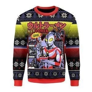 Ultramen Ugly Christmas Sweater, For Men & Women