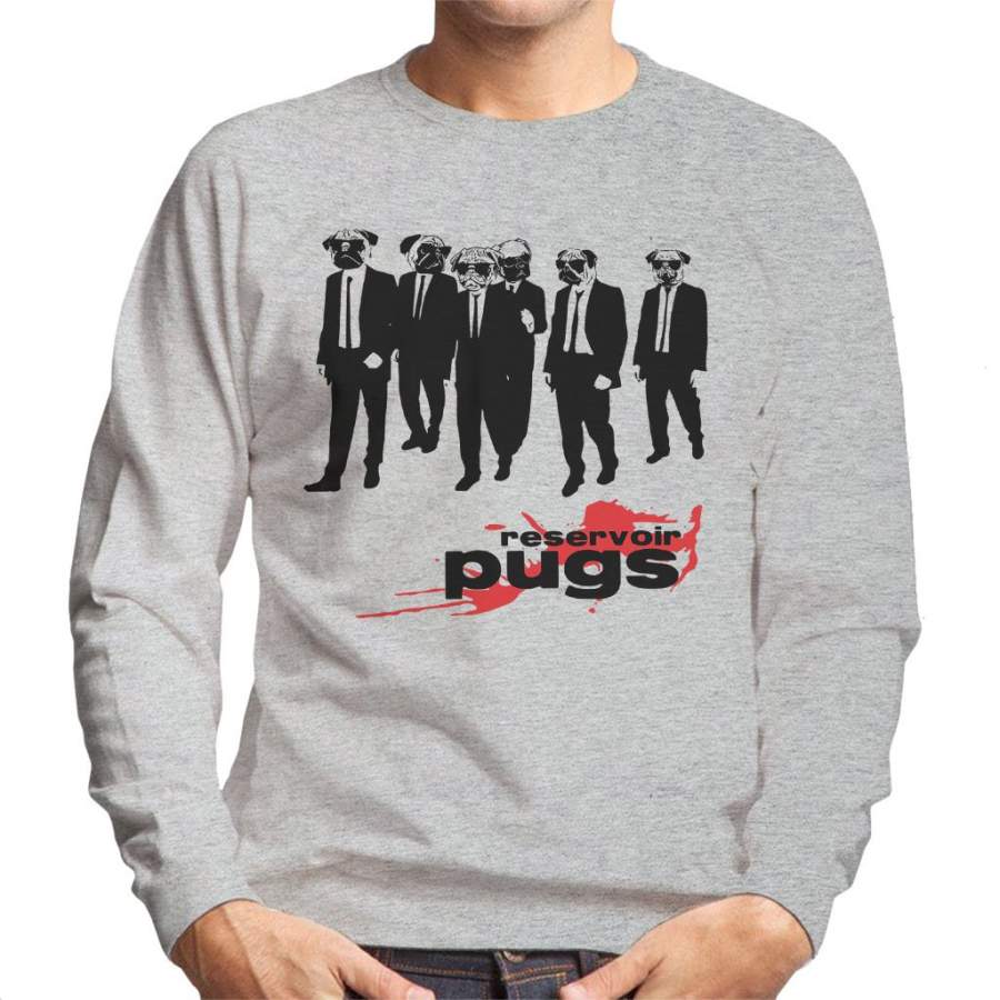 Reservoir Dogs Reservoir Pugs Parody Men’s Sweatshirt