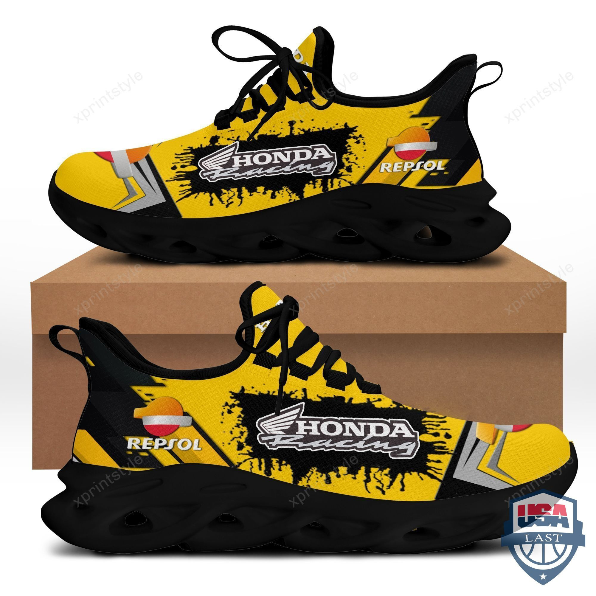 Repsol Honda Max Soul Shoes Yellow Version