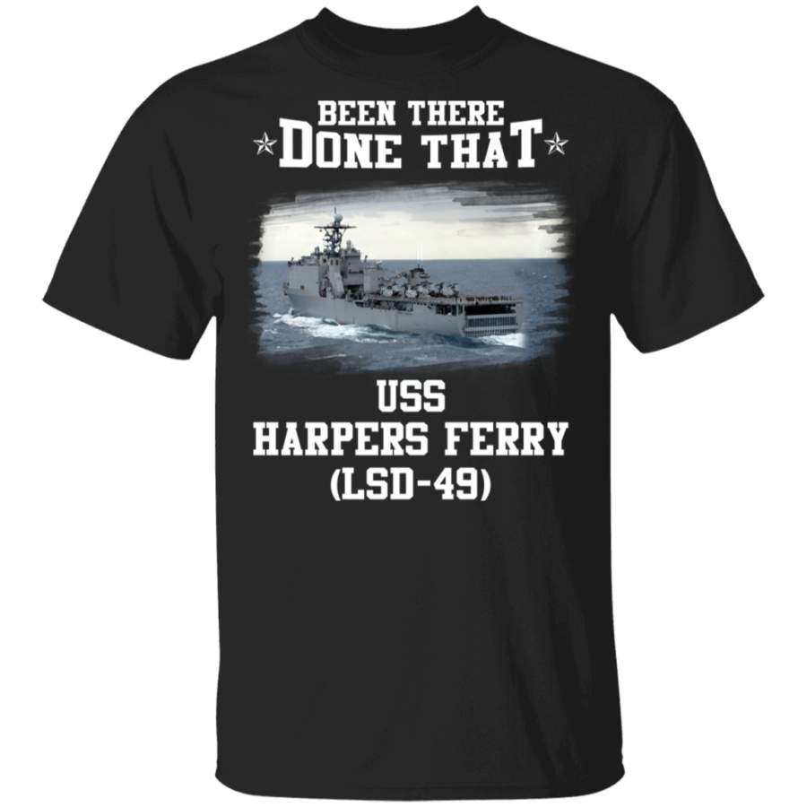 USS Harpers Ferry LSD-49  Veterans Day Christmas Gift T-Shirt