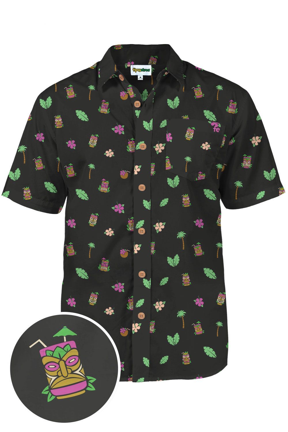 Drinki Black Amazing Design Hawaii Shirt Ha78645