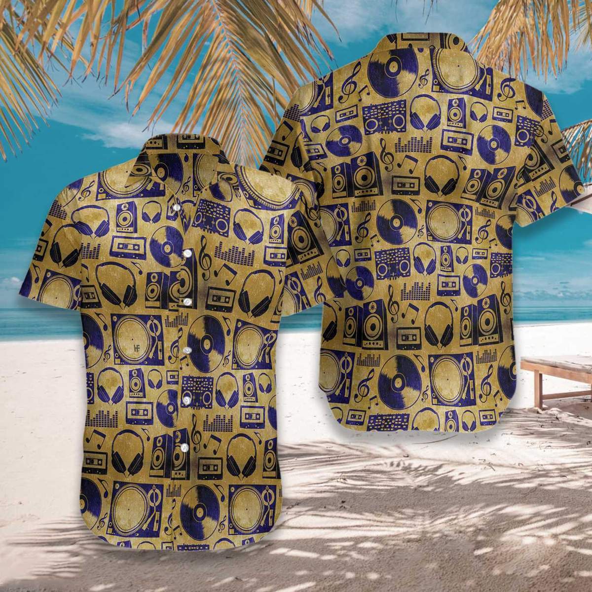 Music Dj Vintage Hawaii Shirt For Men And Women Ha92837