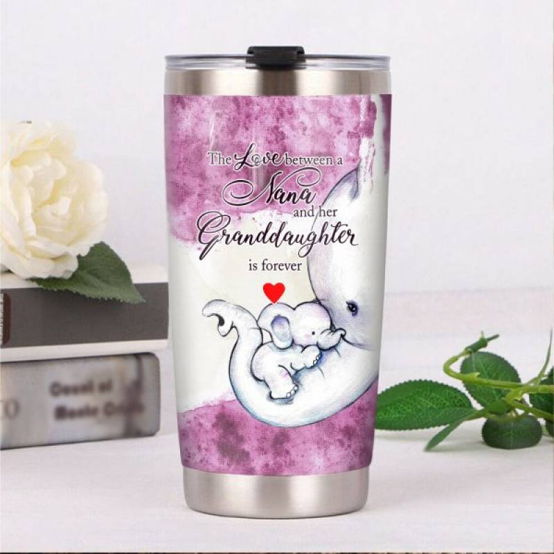 Granddaughter Elephant Steel Tumbler JR1312 82O60