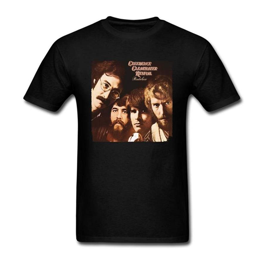 Creedence Clearwater Revival Album Black T-Shirt