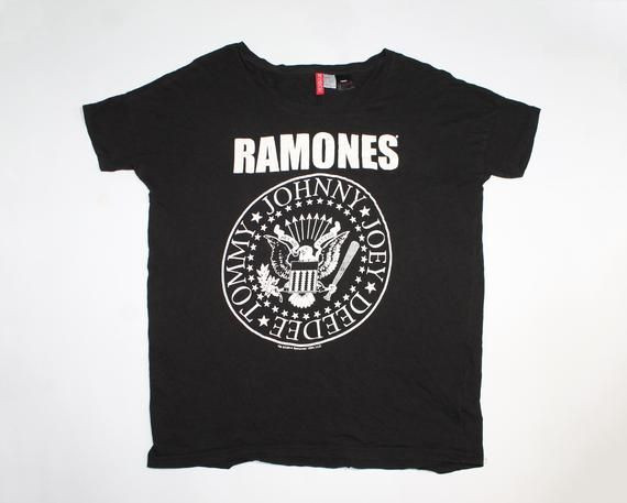 2000S Ramones Oversized Shirt American Punk Rock Band Shirt Power Pop Hard Rock Pop Punk Rock Hardcore Punk Men S S Shirt