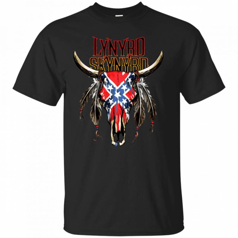 Lynyrd Skynyrd  – Rebel Skull Overdyed T-Shirt