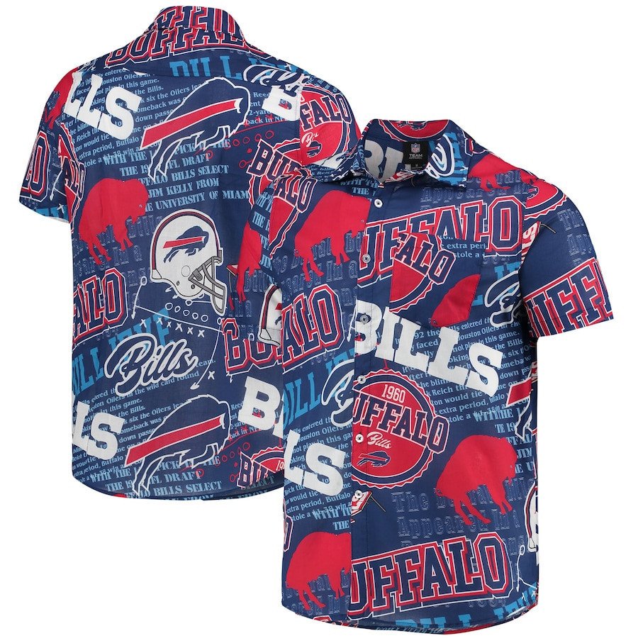 Buffalo Bills Royal Thematic Hawaii Shirt Ha77572