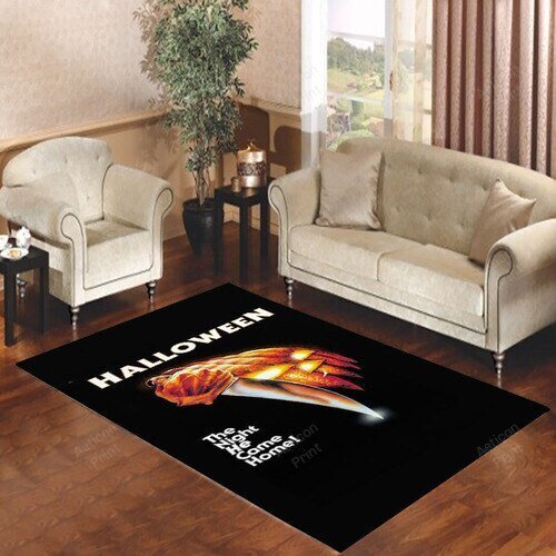 Halloween Living Room Carpet Area Rug Carpet Vintage Home Decor Gift Ideas