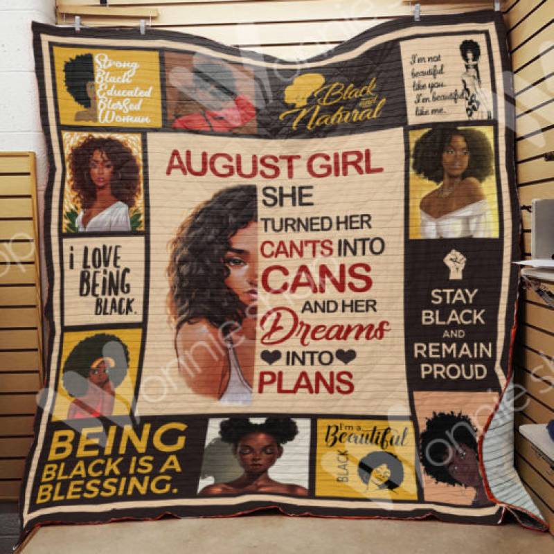 August Black Women Blanket JL0901 85O41